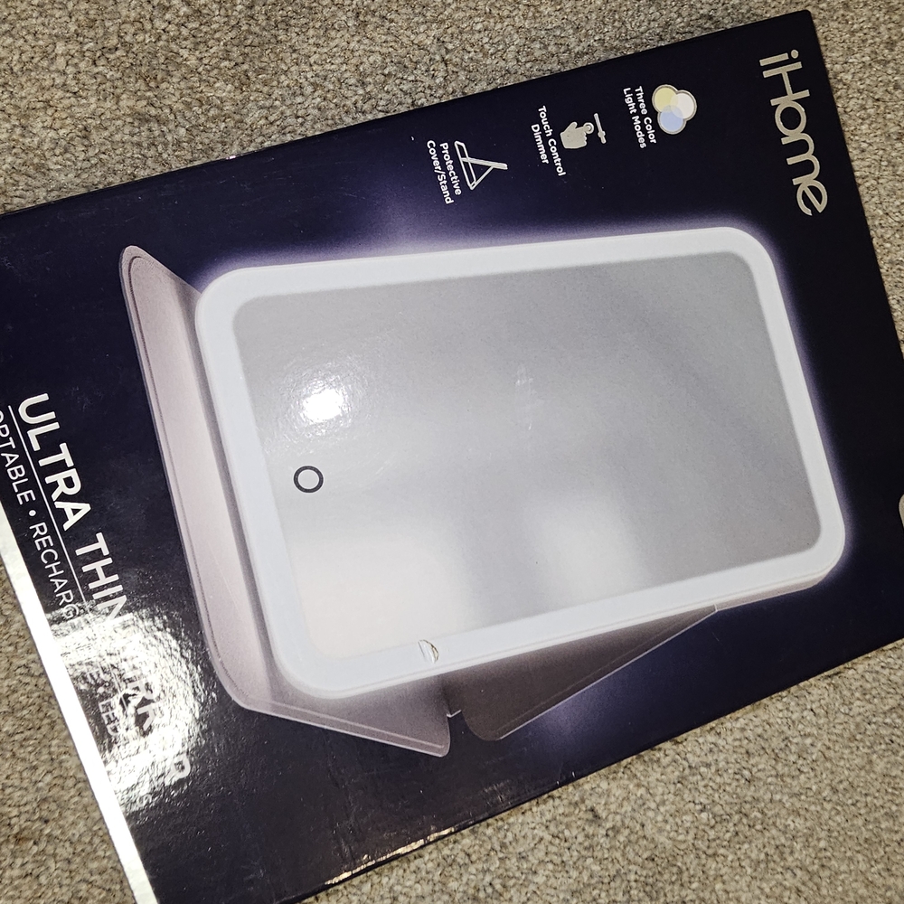 iHome Ultra-Thin Tablet Stand - White